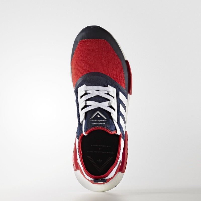 Adidas originals nmd shop r1 red white navy